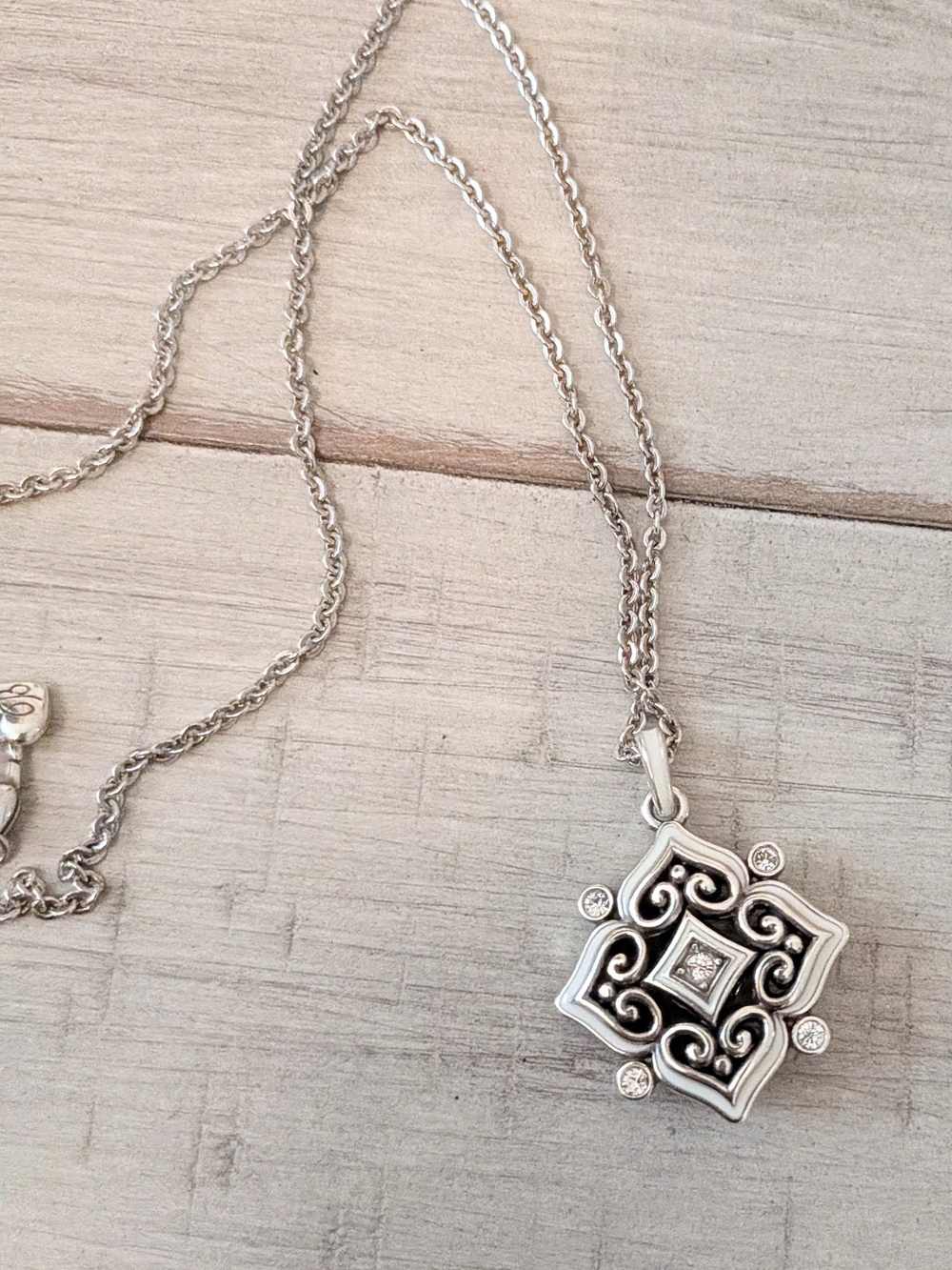 Brighton Alcazar Mystique BLANCO Pendant Necklace